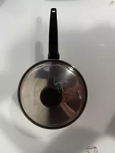 Lifetime Cookware T304CC Edelstahl Sonderanfertigung 2 1/2 Quart 9,5" Kochtopf - Bild 1 von 4