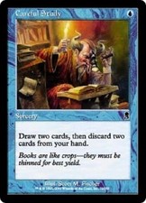 MTG 1x Careful Study Odyssey Card Magic The Gathering pauper