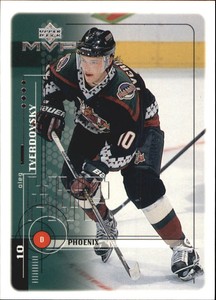1998-99 Upper Deck MVP Coyotes Hockey Card #161 Oleg Tverdovsky