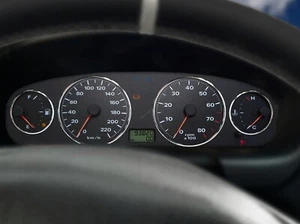 Pour Fiat Bravo 1995-2001 Anneaux en aluminium poli pour le groupe de compteurs - Imagen 1 de 9