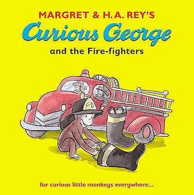 Curious George and the Fire-Fighters. by H.A. and Margret Ray by Rey, Margret - Image 1 of 1