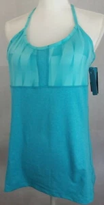 New MARIKA TEK Dry-wik racerback Tank large blue nwt - Picture 1 of 10