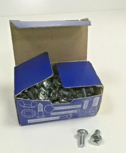 STEEL PHILLIPS ROUNDED HEAD SCREW M6 X 1MM, 12 MM LONG - LOT OF 100 PCS - Picture 1 of 3