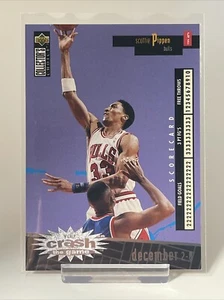1996 Upper Deck You Crash The Game Card #C4 Scottie Pippen Chicago Bulls - Picture 1 of 2