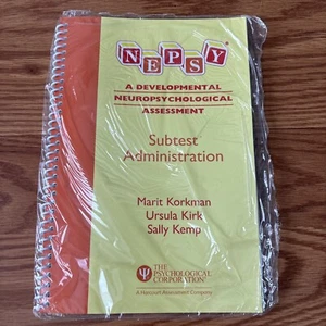 NEPSY A Developmental Neuropsychological Assessment Subtest Administration Book - Picture 1 of 2