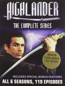 Highlander The Complete Collection 6 Seasons 119 Episodes- Plus Bonus