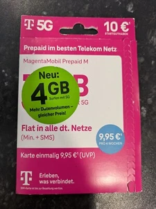 Germany Simcard T-Mobile 10€ - Photo 1 sur 2