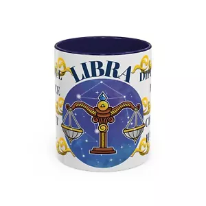 Libra Zodiac Coffee Mug, Horoscope Constellation Tea Cup, Astrology Gift for - Picture 1 of 33