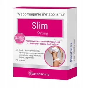 Slim STRONG 30/60/90 comprimidos apoya el metabolismo pérdida de peso - Imagen 1 de 1