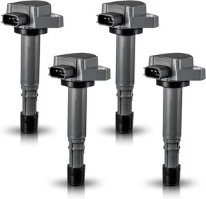 4 Ignition Coil Pack Compatible with Honda Civic 2001 2002 2003 2004 2005 - Picture 1 of 5