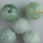 Wholesale 20pcs 100 wholesale natural jade beads carved jadeite A goods