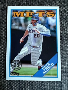 2023 Series 1 1988 Topps Baseball #T88-74 Pete Alonso - New York Mets - Picture 1 of 2