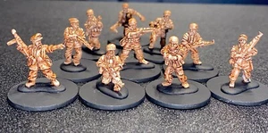 20mm Ramcke Brigade Paracaidista 10 Figuras de Metal DS5 - Imagen 1 de 1