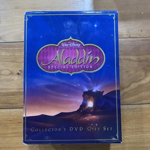 2M DVD Walt Disney's ALADDIN Special Edition Collector's DVD Gift Set Sealed - Bild 1 von 8
