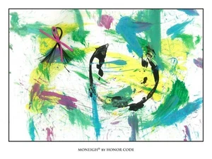 Moneigh painted by by Honor Code at Lane's End - Picture 1 of 2