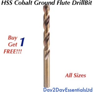 KAUFEN SIE EINE KOSTENLOSE ERHALTEN - Kobalt HSS Bodenflöte professionelle Qualität - Größen 1-13 - Bild 1 von 1