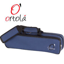 Custodia Flauto Ortola Modello 390 Leggera Con Tracolla - Blu