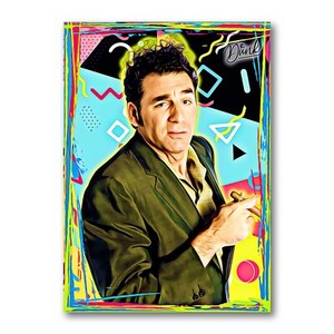 Cosmo Kramer Seinfeld 90s Character Sketch Card Limited 05/30 Dr. Dunk Signed