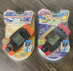 NIP Missile Command & Super Breakout Classic Arcade Travel Size Handheld Games - Picture 1 of 11