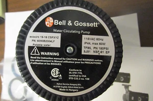 NEW B&G ECOCIRC 6050B2004LF 19-16 CSFXYZ HIGH EFFICIENCY CIRCULATING PUMP,.TW-37 - Picture 1 of 4