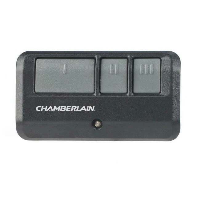 Chamberlain 953EV-P2 3 Button Garage Door Remote - Black