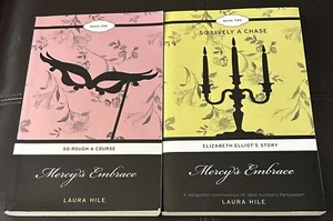 2 Books By Laura Hile Book 1 Mercy’s Embrace & Book 2 Elizabeth Elliott’s Story - Imagen 1 de 2