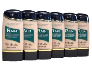 Max Factor RAIN All Day Hydrating Makeup, Natural Honey 2, (6 Pack) - Picture 1 of 3