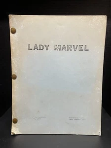 Vintage Screenplay “Lady Marvel” by Director John Steven Soet - March 27, 1974. - Picture 1 of 18