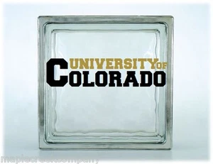 UNIVERSITY Window Decal ~ 11" wide Choose Decal Color GREAT GIFT IDEA - Picture 1 of 1