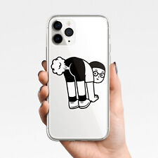 Cute Funny Cartoon Boy Phone Case For iphone 11 12 13 14 Pro Max XR X 6 7 8 Plus