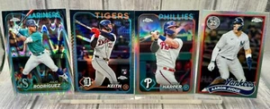 2024 Topps Chrome • Rookie Insert Parallel Refractor • Pick Your Player - Picture 1 of 42