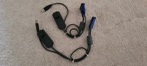 2x Fujitsu MPN 520-917-501 KVM Switch Kabel USB VGA Primergy‑Server S2/S4 etc. - Bild 1 von 3