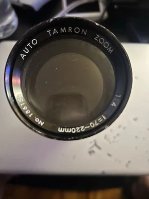 Lente teleobjetivo vintage Tamron 70-220 mm f/4 DI VC USD para cámara Foto 1 de 4