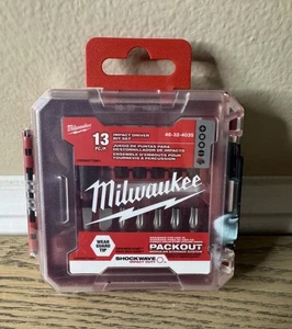 Milwaukee Tool 48-32-4035 13 Piece Driver Bit Set, 1/4 In Hex Shank Size - Picture 1 of 2