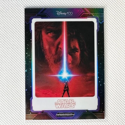 2023 Kakawow Phantom Disney 100 Star Wars Poster #PS-HB-28 The Last Jedi /125 - Image 1 of 4
