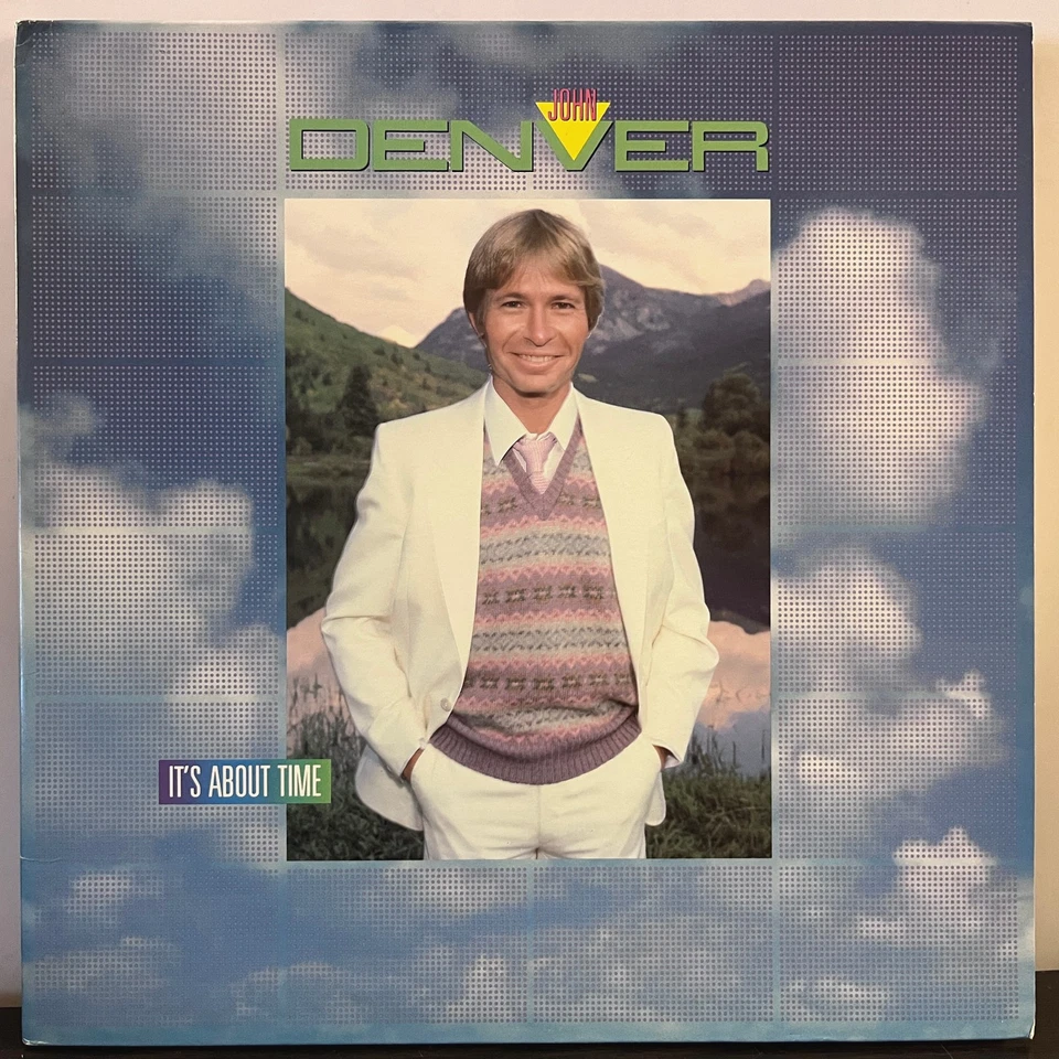 JOHN DENVER - It's About Time (1983) - 12" Vinyl Record LP - EX - Image 1 of 4