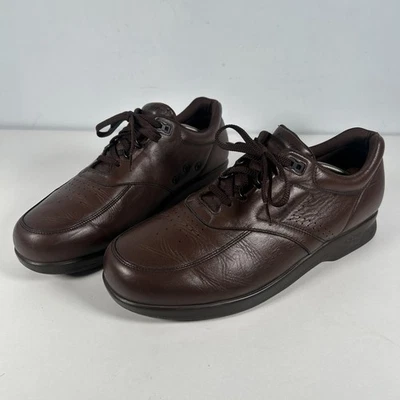 SAS Men's Size 12.5M TIME OUT Tripad Comfort Brown Leather Lace Up Shoes - Image 1 of 4