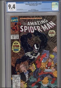 Amazing Spider-Man #333 CGC 9.4 1989 Marvel Comics Venom, Styx & Stone App - Bild 1 von 3
