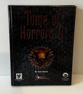 Pathfinder Tome of Horrors 4 copertina rigida Scott Greene - Foto 1 di 15