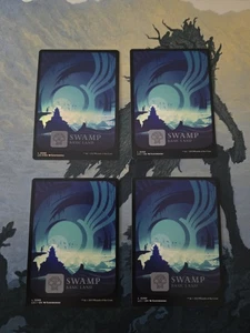 MTG LCI Swamp 0289 x4 NM (1 Foil) - Picture 1 of 2
