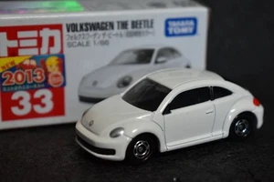 33 Red Color Volkswagen Beetle White White HK - Picture 1 of 5