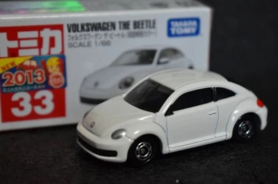 33 Red Color Volkswagen Beetle White White HK - Image 1 of 4