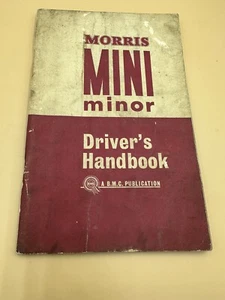 MORRIS MINI minor Driver's Handbook AKD 3866 A - Bild 1 von 8