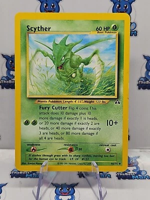 Scyther - 46/75 - Pokemon Neo Discovery LP  - Image 1 of 2