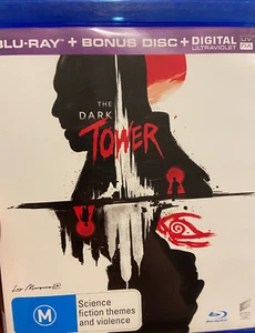 The Dark Tower BLU RAY (2 discs) 2017 Matthew McConaughey sci-fi fantasy movie - Picture 1 of 4