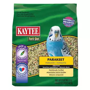 Kaytee Forti-Diet Parakeet Pet Bird Food Seed 2lb - Picture 1 of 10