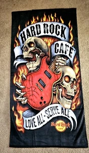 Hard Rock Cafe Beach Towel. Amazing Graphics - Picture 1 of 4