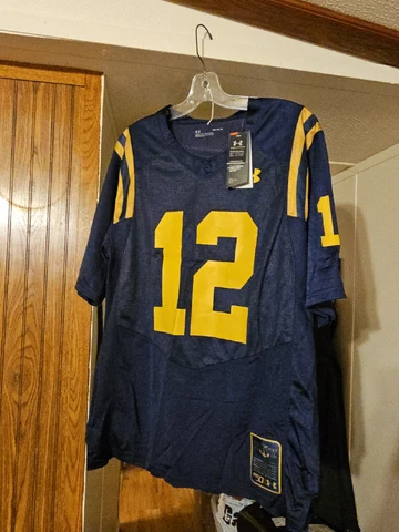 Navy Midshipmen #12 Roger Staubach Under Armour Rivalry Football Jersey NEW TAGS Cover