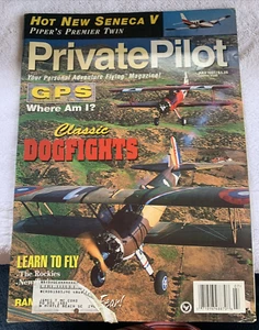 Private Pilot Aviation Magazine July 1997 Flight Aircraft Dogfights Seneca GPS - Picture 1 of 10