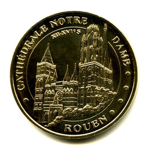 76 ROUEN Cathédrale Notre-Dame, 2023, Monnaie de Paris - Afbeelding 1 van 2